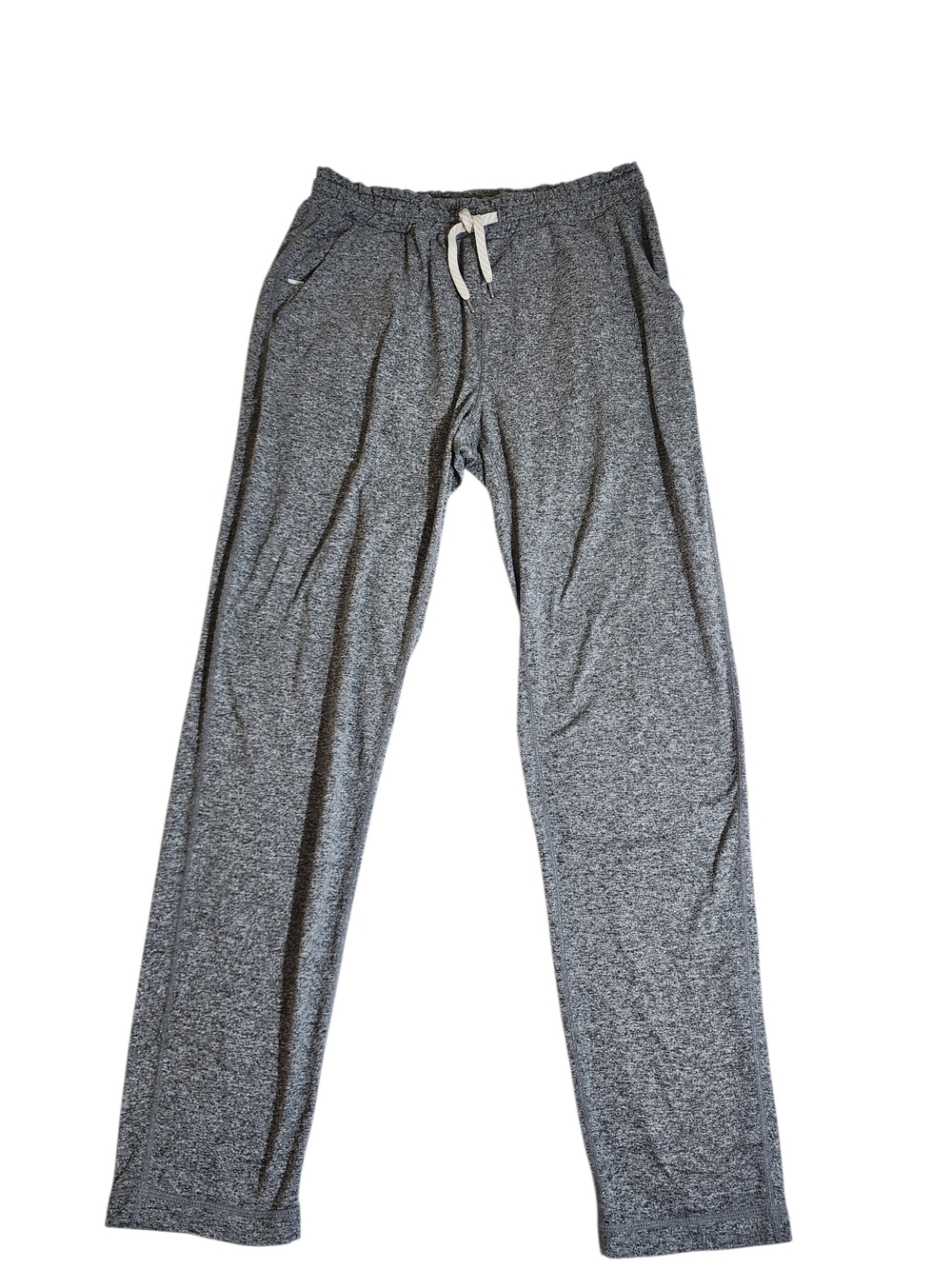 Vuori Ponto Performance Pants Men’s Large Gray Heather Drawstring